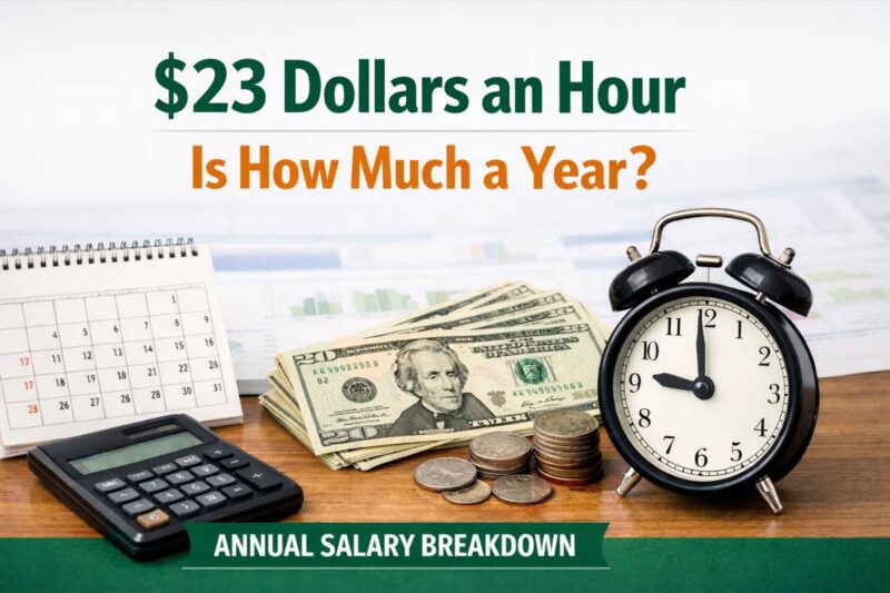 $23 an Hour is How Much a Year After Taxes? (2025 Real Take-Home Pay)