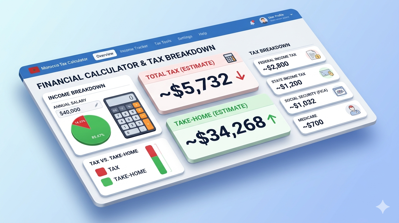 How Much Tax Do I Pay on a $40,000 Salary? (2025/2026 Take-Home Guide)