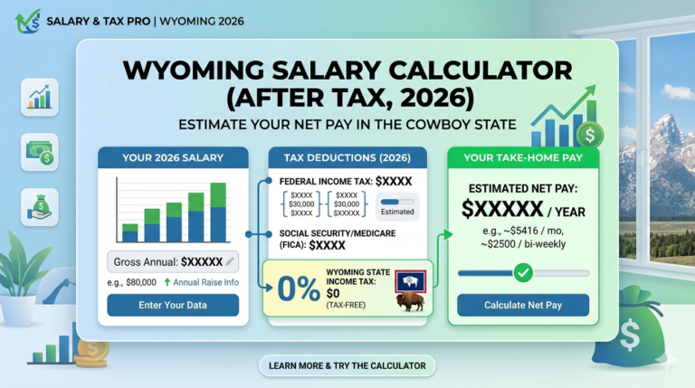 Wyoming Salary Calculator After Tax (2026) | Estimate Your Net Pay