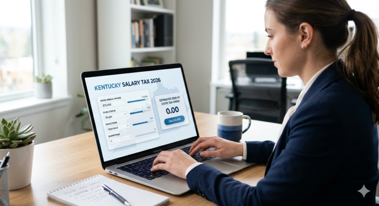 Kentucky Salary Tax Calculator 2026 – Calculate Your Take-Home Pay