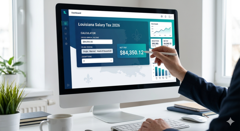 Louisiana Salary Tax Calculator 2026 – Estimate Your Take-Home Pay